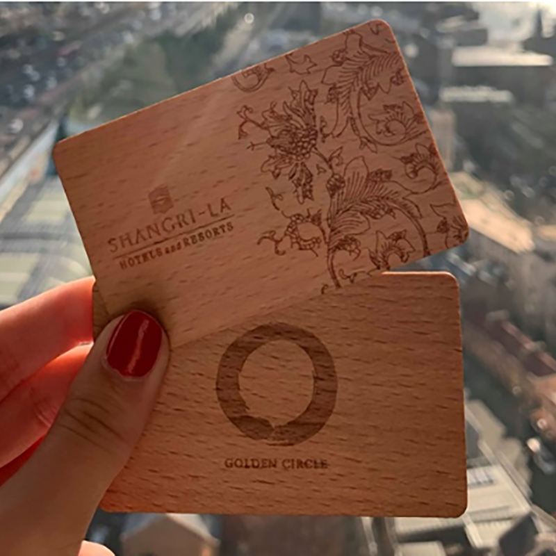 Shangri-La Hotel w Sydney używa drewnianych kart RFID zamiast kart z tworzyw sztucznych